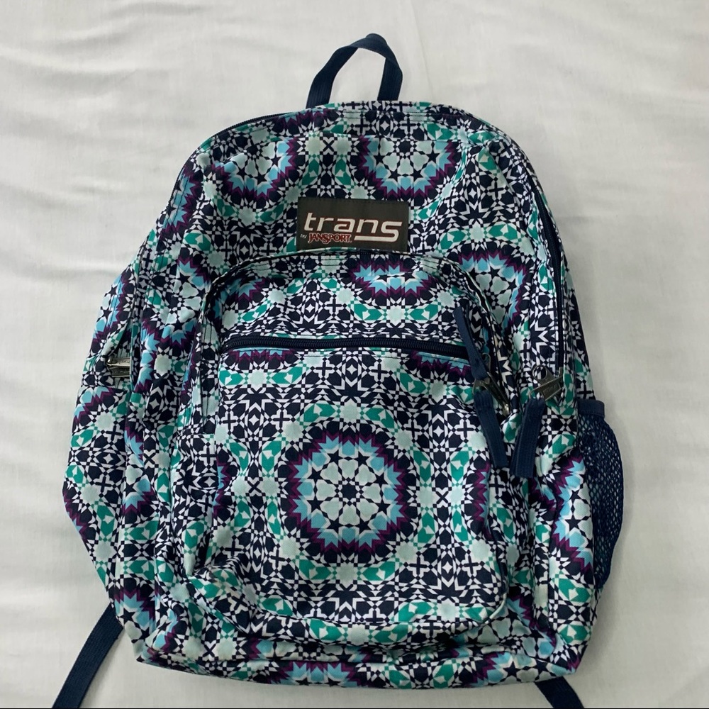 Trans by Jansport blue backpack